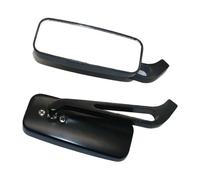 Obotsnoi Compact Foldable Motorcycle Rearview Glass Compact Design for Narrow Roads Lightweight Aluminum