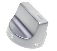 Obotsnoi Contemporary Cooker Control Handle Replacement Multipurpose Compatibility Zinc Alloy Strong Structure for Repairing Ranges Replacement Knob