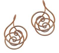 Obotsnoi Copper Alloy Spirals Hand Rings for Chakras Balancing and Mindfulness Practice HanmdadePalm Rings Unisex Spiritual Gift