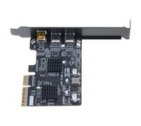 Obotsnoi Double Type C Port PCIe Card with 4K Video and USB 3.2 10Gbps USB C Video Output Card