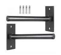 Obotsnoi Durability Pull Up Handle with Weight Plate Rod Wall Mounted Barbell Plate Rack for Versatile Muscle Building Exercises Quick Installation Gym Equipment