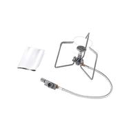 Obotsnoi Easy to Carry Separate Metal Camping Cooker Portables Burners with Windscreen for Hiking and Picnics Thin Hiking Cookware