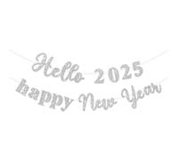 Obotsnoi Elegant 2025 New Year Supplier Decoration Black Gold Theme Glittering Alphabets Enhancing Home And Party Black Gold