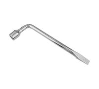 Obotsnoi Extendable L Type Tire Spanner Heavy Dutys AntiCorrosion Brace Wrench Space Saving Automotive Tool for Mechanics Extendable Tire Removal Tool
