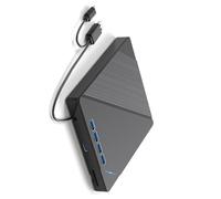 Obotsnoi Fast Speed External Dvds Drive BluRay Drive Compatible Plugs Play For Systems Noiseless External Dvds Writer