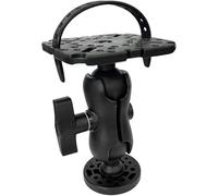 Obotsnoi Fishfinder Rotating Ball Mount Plate 360 Degree Universals Kayak Fish Finder Quick Install Marine Electronics Mount Kayak Fish Finder