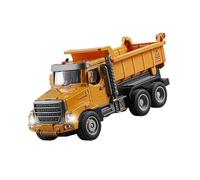 Obotsnoi Kids Pretend Play Mixer Truck with Flashing Lights Sound Effects Alloy Frame ABS Safe Learning Activity Toy Sound Light Educational Construction Toy
