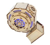 Obotsnoi Mechanical Time Machines Craft Set Science Project Toy for Student STEM Learning Fun Activity Toy for Classroom Teaching Wooden Craft Project Toy