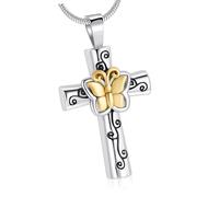 Obotsnoi Memorial Cremation Urn Jewelry Pet Cremation Jewelry Ashes Necklace Creative Pet Urn Necklace Ashes