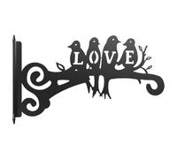 Obotsnoi Ornamental Metal Plant Hook Outdoor Indoor Decorative Holders Suitable for Hanging Plant Bird Feeders Patios Wall Accent Rustproof Decorative Holders for Patios