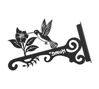 Obotsnoi Ornamental Metal Plant Hook Outdoor Indoor Decorative Holders Suitable for Hanging Plant Bird Feeders Patios Wall Accent Rustproof Decorative Holders for Patios