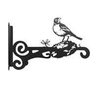 Obotsnoi Ornamental Metal Plant Hook Outdoor Indoor Decorative Holders Suitable for Hanging Plant Bird Feeders Patios Wall Accent Rustproof Decorative Holders for Patios