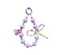 Obotsnoi Personalizes Beaded Phone Rope Pendant Lanyard Sparkling Crystal Bead Cellphone Chain Strap For Smartphone Keyring Handmade Jewelry Phone Chain