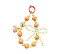 Obotsnoi Personalizes Beaded Phone Rope Pendant Lanyard Sparkling Crystal Bead Cellphone Chain Strap For Smartphone Keyring Handmade Jewelry Phone Chain