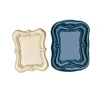 Obotsnoi Photo Frame Lacquer Seal Head Matte Frame Sealing Wax Stamp Head Irregular Brass Head Envelope Invitation Decoration