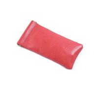 Obotsnoi Portable Leather Glasses Case Featuring Squeeze Opening And Waterproof Designs For Adults Students Daily Casual Use Soft Eyeglass Holder