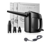 Obotsnoi Powerful 350-400W Electric Air Duster Handheld Blower 35m/s Fast Speed For Computer Cleaning Automotive Electronics ABS Construction Portable PC Case Cleaning Air Duster