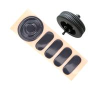 Obotsnoi Precisions Black Scrolls Wheel And Skates Pad Set For G304 G305 Enhances Gaming Control Feet Pad