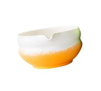 Obotsnoi Premium Ceramic Matcha Preparation Bowl Traditional Japanese Teas Tool Complete Matcha Teas Making Tool for Ceremony Japanese Ceremony Accessory