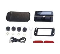 Obotsnoi Real Time Tire Pressure Systems Powered by Solar Energy for Minded Enhances Vehicle Long Trips High Visibility Tire Pressure Display