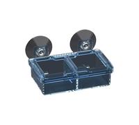 Obotsnoi Reptiles Feeders Bowl Water Dish With Suction Cup Lizards Anti-Escape Supplies Iguanas Reptiles Suction Cup