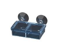 Obotsnoi Reptiles Feeders Bowl Water Dish With Suction Cup Lizards Anti-Escape Supplies Iguanas Worms