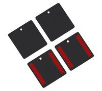 Obotsnoi Robust Mounting Plate for Automotive LED Lights Easy 5 Second Setup Denial Tools Needed Permanent Stainless Steel Car Mount