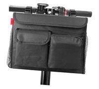 Obotsnoi Scooters Bag with Cup Holder and Padded Laptop Pocket Mobility Scooters Organizers for Strollers Walkers Chair Accessory Travel Accessories with Drink Holder