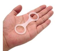 Obotsnoi Silicone Snorkel Keeper Easy Detach Clip with Secure Locking for Swimming Straps & Oval Tubes Quickly Release Clip