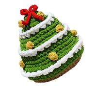Obotsnoi Soft Acrylic Christmas Tree Hat Knitted Winter Brimless Hat For Women Children Cold Weather Festival Gathering Photo Props Holiday Season Gift