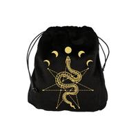 Obotsnoi Soft Tarots Storage Bag Board Game Card Drawstring Bag Oracles Card Runes Holder Travel Gift Jewelry Pouches Soft Jewelry Pouches Playing Storage Protective