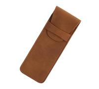 Obotsnoi Student Pencil Bag Pencil Case Leather Pen Bag for Organizing School Supplies Retro Case Box Simple Pen School Office Supplies