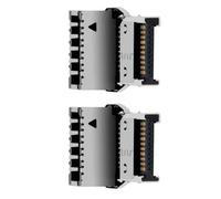 Obotsnoi USB 3.2 E-Type Right Angled Adapter M/F 20Gbps Stable Transfer Internal Front Panel PC Installation Internal PC Case Cable Management Adapter