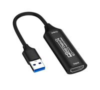 Obotsnoi USB Capturing Card For Video 1080P60 Output Metal Housing Not Delay Streaming Multiple Device Real Time Live Streaming Device