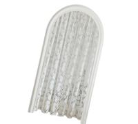 Obotsnoi Vintage Inspireds Sheer Lace Curtains Victorian Florals Design For Bedroom And Living Room See-Through & Provide Privacy Florals Pattern Curtains