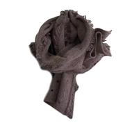 Obotsnoi Women Winter Neck Warmer Stylish Scarf Cold Weather Ragged Neck Wrap Thicken Windproof Soft For Women Men Kids