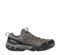 Oboz Mens Sawtooth X Low Wide Waterproof Hiking Shoes Grey 9