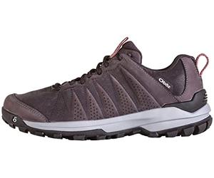 Oboz Sypes Low Leather B-Dry Hiking Shoe - Women's, Peppercorn, 5.5 UK