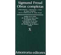 Obras Completas - Tomo X (Obras Completas de Sigmund Freud)