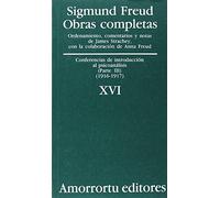 Obras Completas - Tomo XVI Conferencias de Introduccion Al Psicoanalisis (Obras Completas de Sigmund Freud)