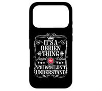 Obrien Name Its A Obrien Thing You Wouldn't Understand Case for iPhone 17 Pro