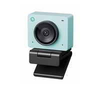 OBSBOT Meet 2-4K Webcam for PC with 1/2" Sensor, AI Framing & Autofocus, Beauty Mode, Lightweight, Gesture Control, HDR, Dual Microphone, 60 FPS, Web Cam for Streaming, Meeting, Gaming. (Aurora Green)