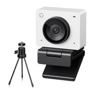 OBSBOT Meet SE 1080P 100FPS Webcam for PC, USB Web Cam with AI Tracking, Microphone, Tripod, Staggered HDR, Beauty Mode, Plug&Play Streaming Camera for Laptop/Desktop, Conferencing White
