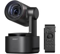 OBSBOT Tail 2 NDI Enabled with Remote Control, PTZR Camera 4K 60FPS, 5X Optical Zoom, 12x Hybrid Zoom, AI Auto Tracking, 1/1.5 Inch 50MP, HDMI/SDI/USB/IP Multi-Output, for Live Events