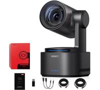 OBSBOT Tail 2 NDI HX3 Activated PTZR Camera 4K 60FPS, 5X Optical Zoom, 12x Hybrid Zoom, AI Auto Tracking, 1/1.5 Inch 50MP, HDMI/SDI/USB/IP Multi Output, for Live Events in Church Service