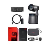 OBSBOT Tail Air *3 & Remote & Ehternet Adapter Combo, AI Tracking PTZ Camera with APP, Gesture Control, HDMI/USB-C/Wireless Webcam, Video Camera Live Streaming for Church, Worship, Sports.