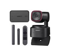OBSBOT Tiny 2 Lite 4K Webcam & HDMI Adapter & Remote & Tripod Combo, AI Tracking PTZ Streaming Camera with 1/2" Sensor, Gesture Control, 60 FPS, HDR, Microphones, Web Camera for Desktop Computer