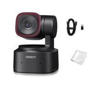 OBSBOT Tiny 2 Lite, PTZ 4K Webcam 1080p@60fps HDR, With AI Tracking | 1/2" Sensor, Microphone, USB2.0, Plug&play, for Conferencing, Live Streaming, Web Camera Compatible with Skype/YouTube/Teams