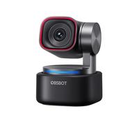 OBSBOT Tiny 3 AI-Powered Spatial Audio 4K Webcam, AI Tracking PTZ Camera
