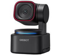 OBSBOT Tiny 3 Lite 4K AI PTZ webcam with auto-tracking/zoom and spatial audio